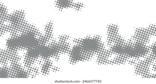 Fondo de puntos de semitonos. Grunge Ansioso Overlay. Desvanecer patrón Abstractas. Textura de arte Pop. Ilustración vectorial