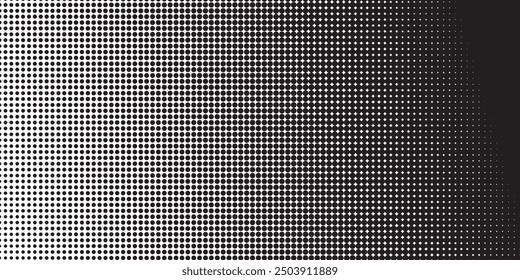 Halftone Dots Background. Grunge Distressed Overlay. 