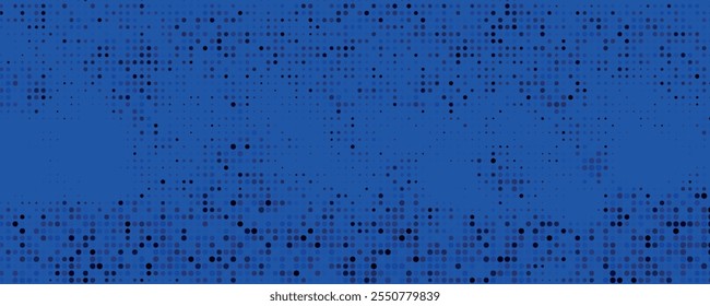 Halftone Dots Background. Grunge Distressed Overlay. Fade Abstract Pattern. Pop-art Texture. Vector illustration