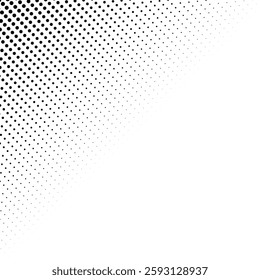 Halftone Dots Background. Grunge Distressed Overlay. Fade Abstract Pattern. Pop-art Texture. Vector illustration