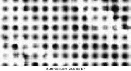 Halftone Dots Background. Grunge Distressed Overlay. Fade Abstract Pattern. Pop-art Texture. Vector illustration