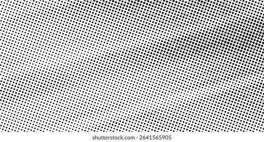 Halftone Dots Background. Grunge Distressed Overlay. Fade Abstract Pattern. Pop-art Texture. Vector illustration