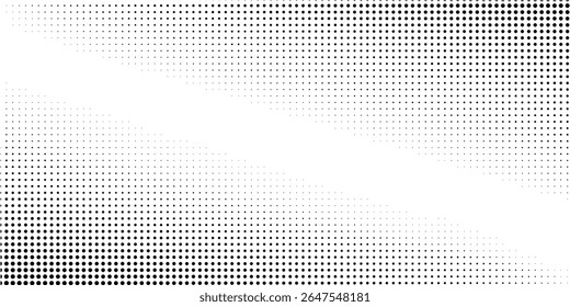 Halftone Dots Background. Grunge Distressed Overlay. Fade Abstract Pattern. Pop-art Texture. Vector illustration