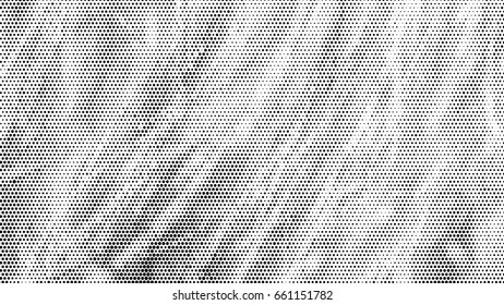 halftone dots background from hair macro