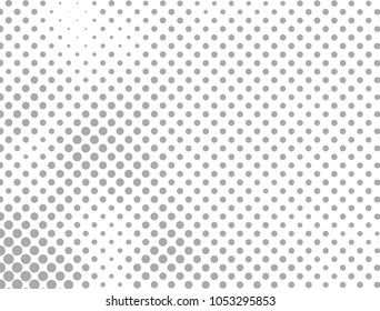 Halftone dots background - Logo Design Element. Abstract vector template - easy to use
