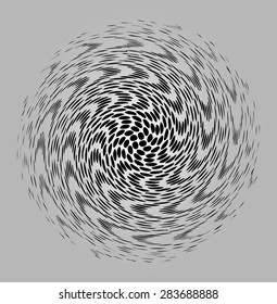 Halftone dots background - Logo Design Element. Abstract vector template - easy to use