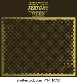 Halftone dots background - Logo Design Element. Abstract vector template