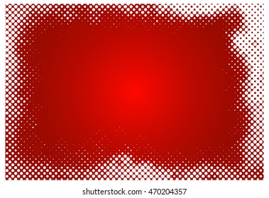 Halftone dots background - Logo Design Element. Abstract vector template - easy to use

