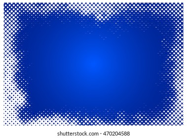 Halftone dots background - Logo Design Element. Abstract vector template - easy to use
