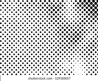 Halftone dots background - Logo Design Element. Abstract vector template - easy to use
