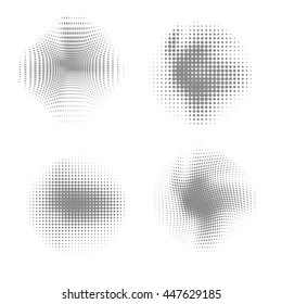 halftone dots background pattern dotted black and white background