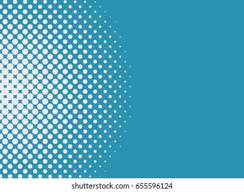 Halftone dots background. Pop art style. Modern background for posters, presentations, business cards, postcards. Vector