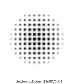 Halftone dots background. Vector Illustration