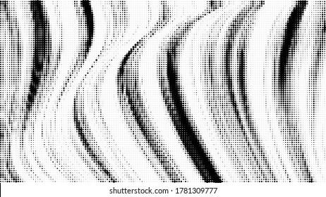 halftone dots background wave vector texture pattern overlay on white