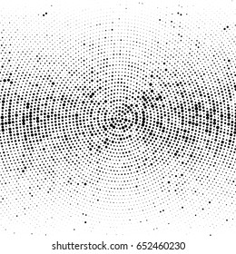 Halftone dots for banners