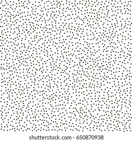 Halftone dots. Black dots on white background. 