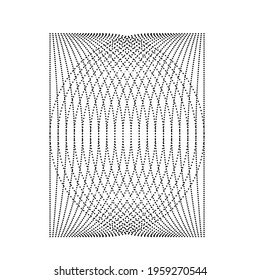 Halftone dots in circle form. round logo . vector dotted frame . design element