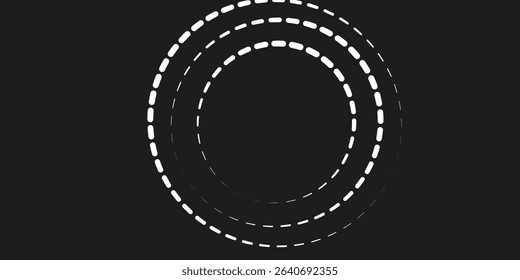 Halftone dots in circle form. round logo . vector dotted frame . design element