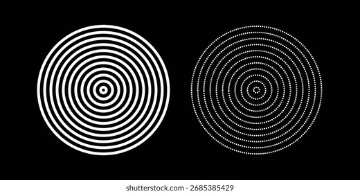 Halftone dots in circle form. round logo . vector dotted frame . design element arts  texture or element for graphic design simple 
