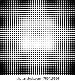 Halftone dots circles pattern background. Vector Illustration.