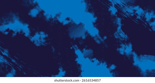 Halftone dots  color pattern gradient grunge texture background. Dot pop art comic sport style vector illustration. grunge vector dots