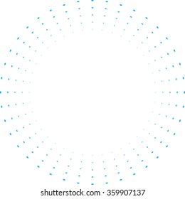 Halftone Dots . Concentric Rings .