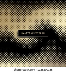 Halftone dots design, halftone background