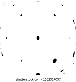 Half-tone dots. Dotted, circles pattern. Sphere, orb or globe distortion speckles. Diffuse radial, radiating bulge, bloat warp. Polka-dot inflate design. Abstract circles circular geometric pattern