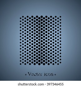 Halftone dots. Flat dots illustration.