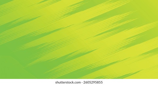 Halftone dots gradient grunge texture background green grtadient color pattern. Dot pop art comic sport style vector illustration. vector