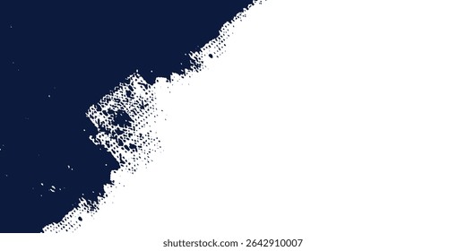 Halftone dots gradient grunge texture background white and blue color pattern. Dot pop art comic sport style vector illustration eps 10