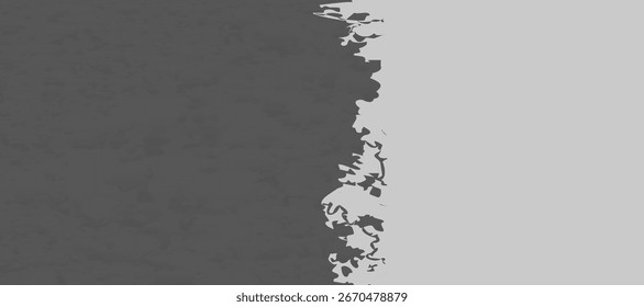 Pontos de meio-tom gradiente textura grunge branco Fundo de padrão de cores cinza e cinza.