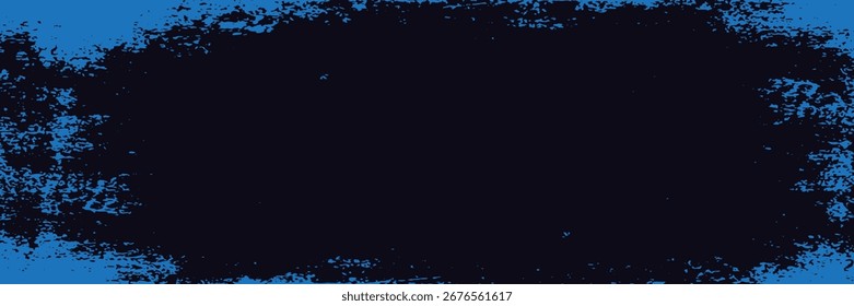 Halftone dots gradient grunge texture background blue and black color pattern. Dot pop art comic sport style vector illustration. grunge vector dots