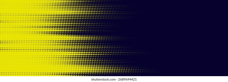 Halftone dots gradient grunge texture background blue and black color pattern. Dot pop art comic sport style vector illustration. grunge vector dots