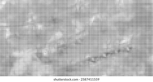 Halftone dots gradient vector illustration isolated on a white background, perfect for use as a background element.eps10