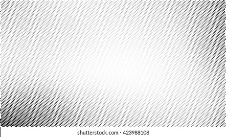 Halftone dots gradient vector illustration isolated on a white background, perfect for use as a background element