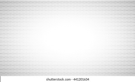 Halftone dots gradient vector illustration isolated on a white background, perfect for use as a background element