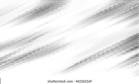 Halftone dots gradient vector illustration isolated on a white background, perfect for use as a background element