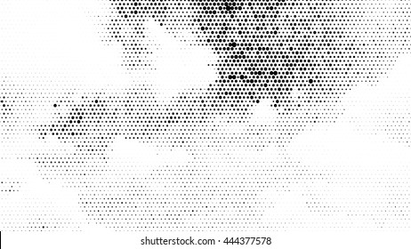 Halftone dots gradient vector illustration isolated on a white background, perfect for use as a background element