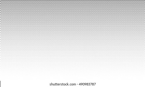 Halftone dots gradient vector illustration isolated on a white background, perfect for use as a background element