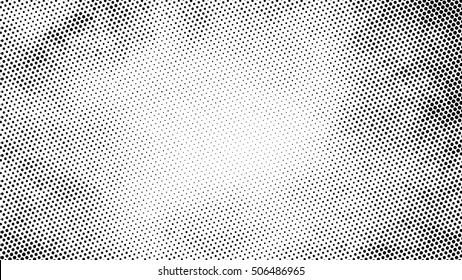 Halftone dots gradient vector illustration isolated on a white background, perfect for use as a background element