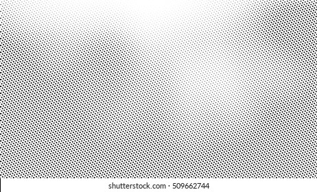 Halftone dots gradient vector illustration isolated on a white background, perfect for use as a background element