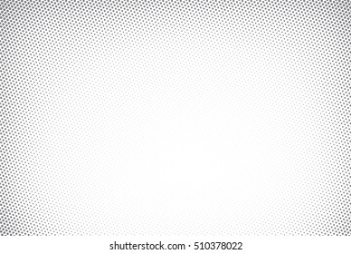 Halftone dots gradient vector illustration isolated on a white background, perfect for use as a background element