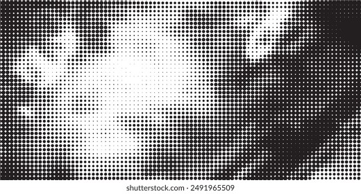 Halftone dots lightning explosion pop art comic background. Vector Illustration	