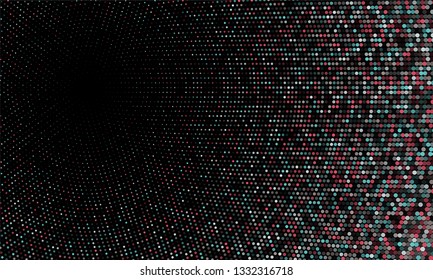 Halftone dots modern vector background. Vintage geometric halftone illustration. Minimal tech banner backdrop. Abstract dotted print.