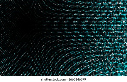 Halftone dots modern vector background. Abstract dotted print. Vintage geometric halftone illustration. Trendy tech pattern.