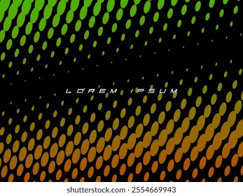 Halftone dots multicolored pattern gradient grunge texture background. Vector illustration good for sports themes, games, digital, technology, celebrations, etc.