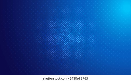 Puntos de semitonos sobre fondo azul