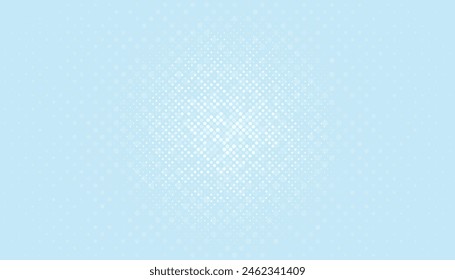 Puntos de semitonos sobre fondo azul