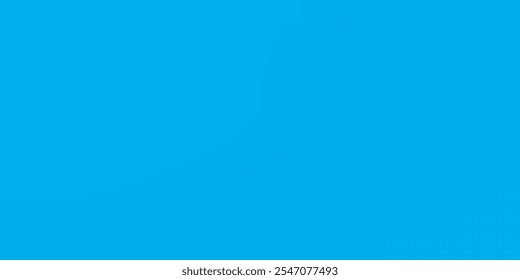 Halftone dots on blue background. Comic pop art style blank layout. Template design for comic book, presentation, sale or web banner. Vector illustration